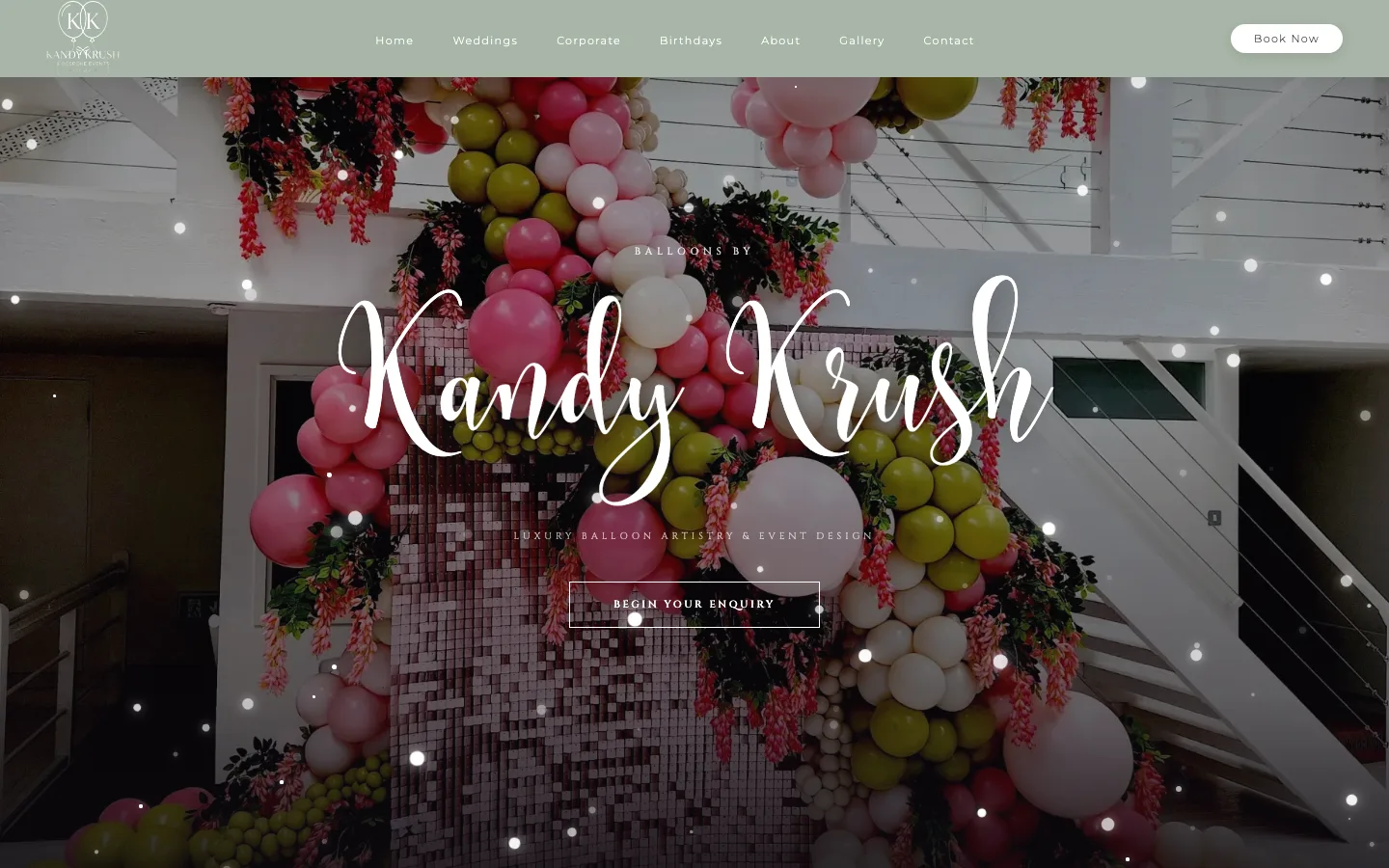 Kandy Krush website preview